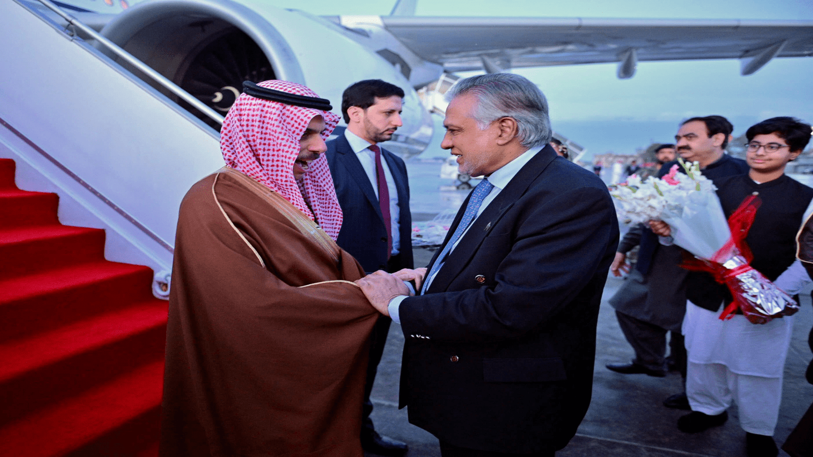 Saudi FM receives grand welcome in Islamabad: symbol of deep-rooted brotherhood
