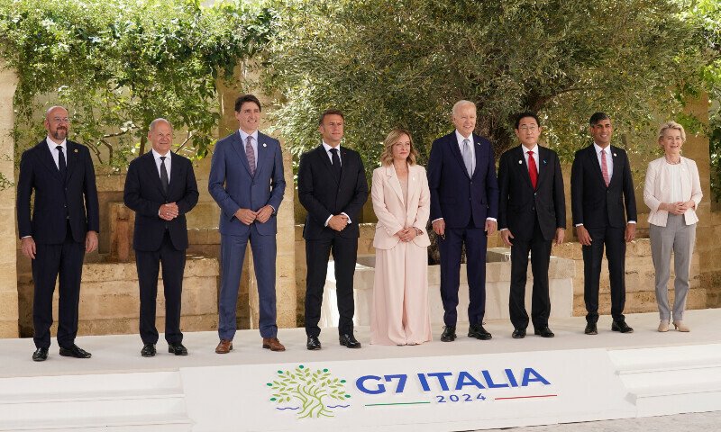G7 agrees $50bn deal to support Ukraine