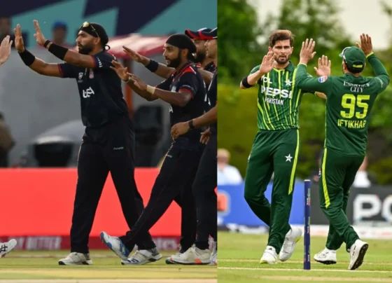 Pakistan set a target of 161 runs to win against USA in their first match of the T20 World Cup 2024.