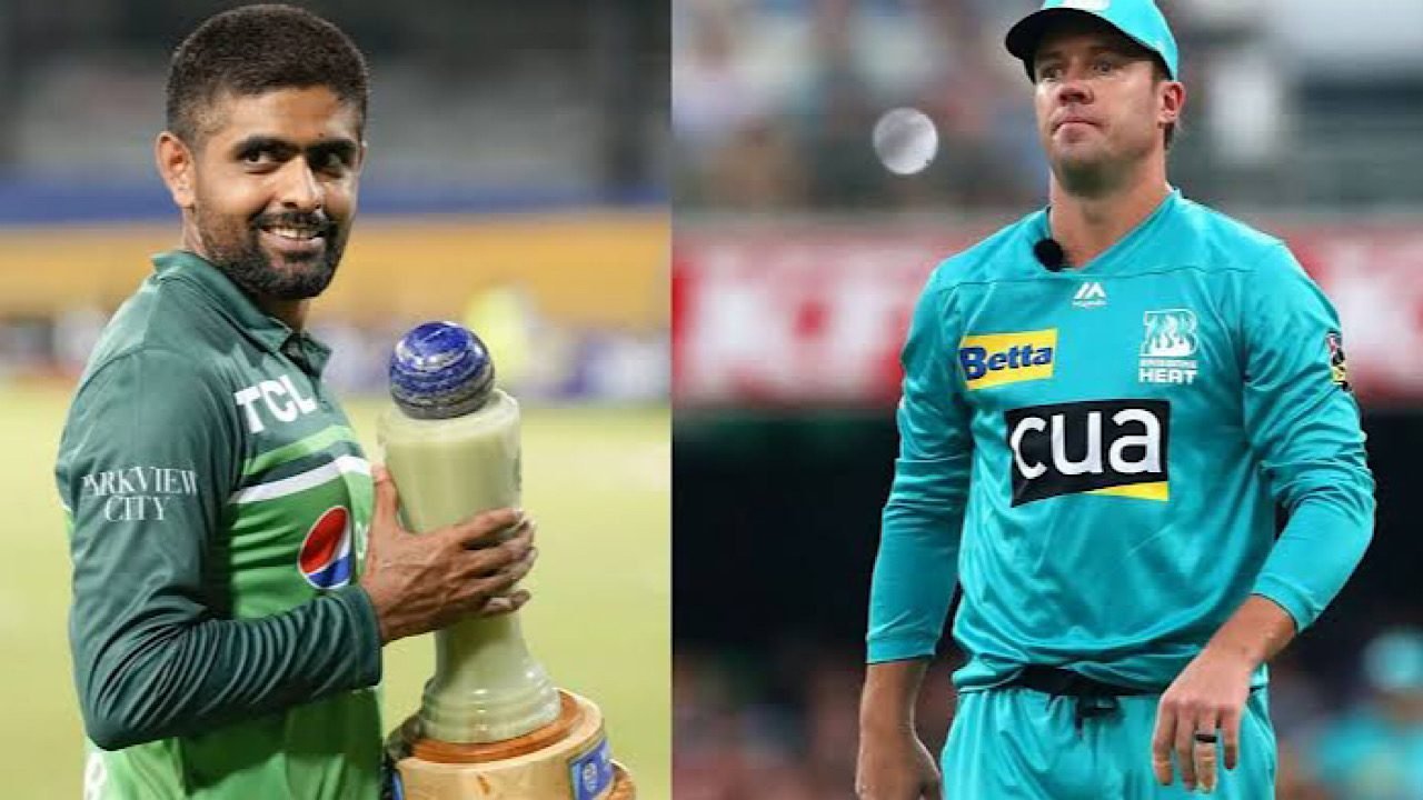 AB de Villiers defends Babar Azam against Indian troll