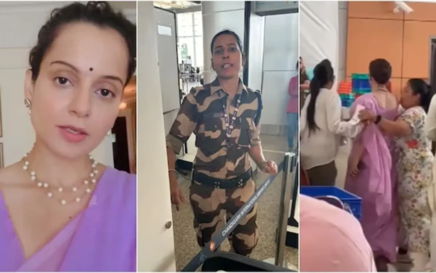 Kangana Ranaut assaulted by CISF constable at Chandiagrh airport