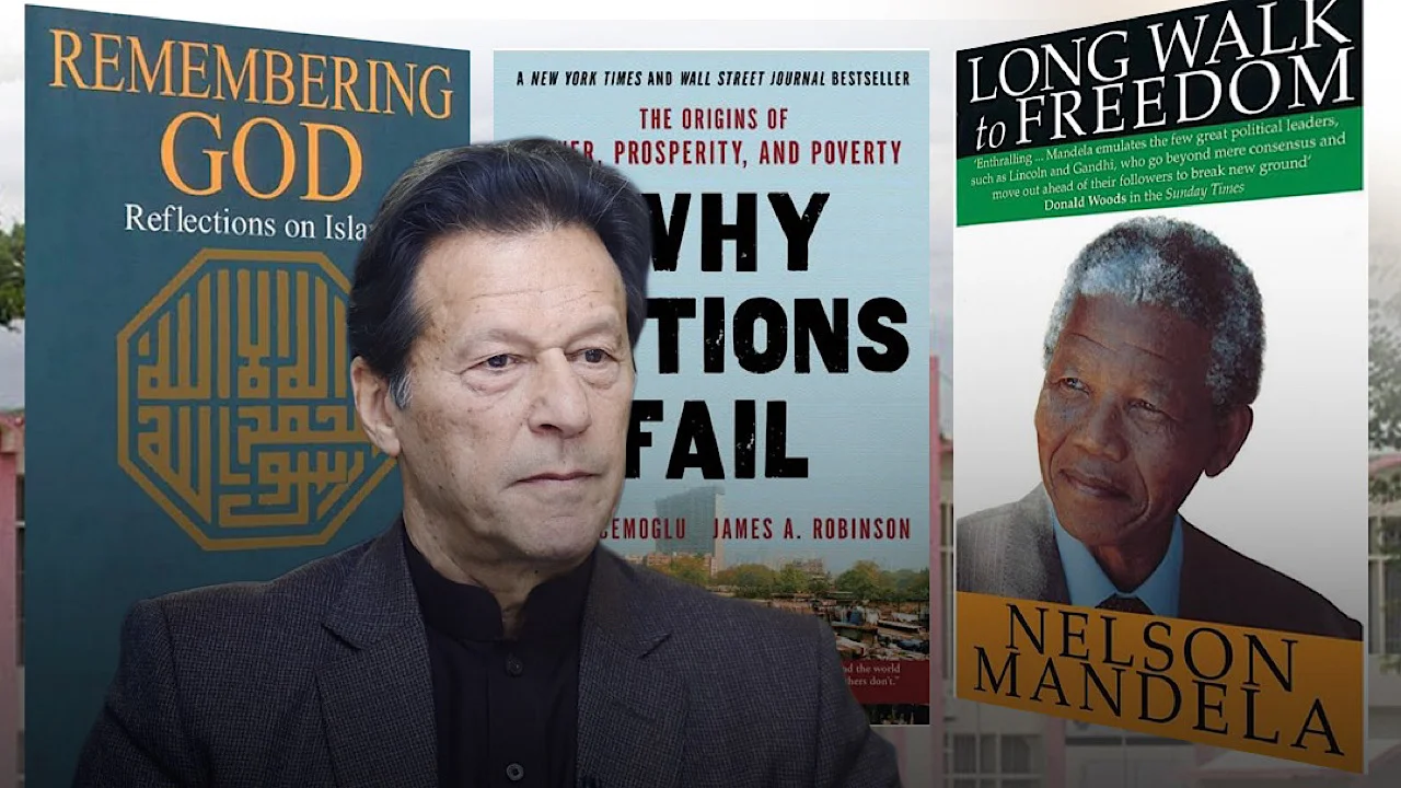 Imran Khan is reading these books in jail