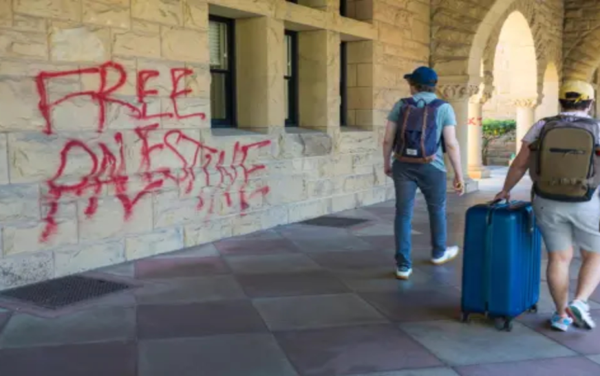 Stanford University students arrested in pro-Palestinian protests