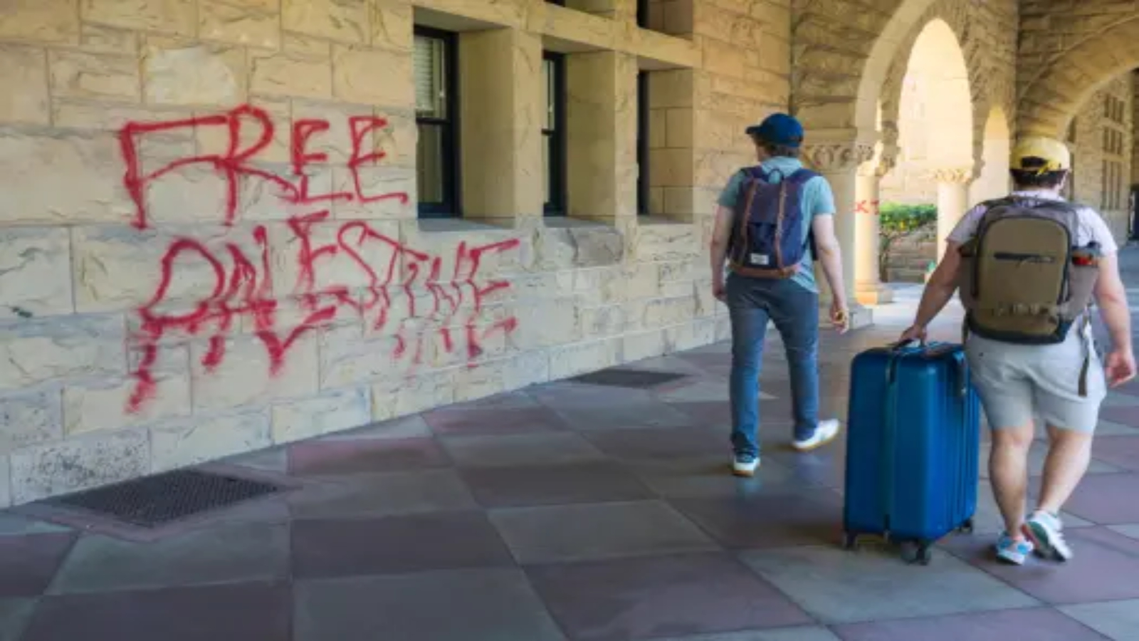 Stanford University students arrested in pro-Palestinian protests