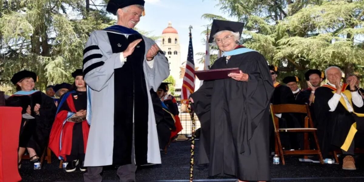 105-year-old woman graduates from Stanford University