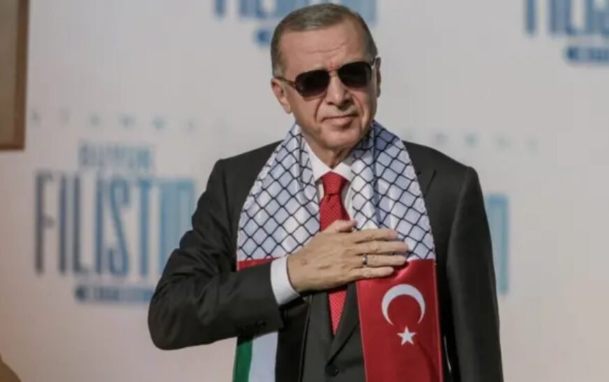 President Erdogan says Turkey may enter Israel to help Palestinians