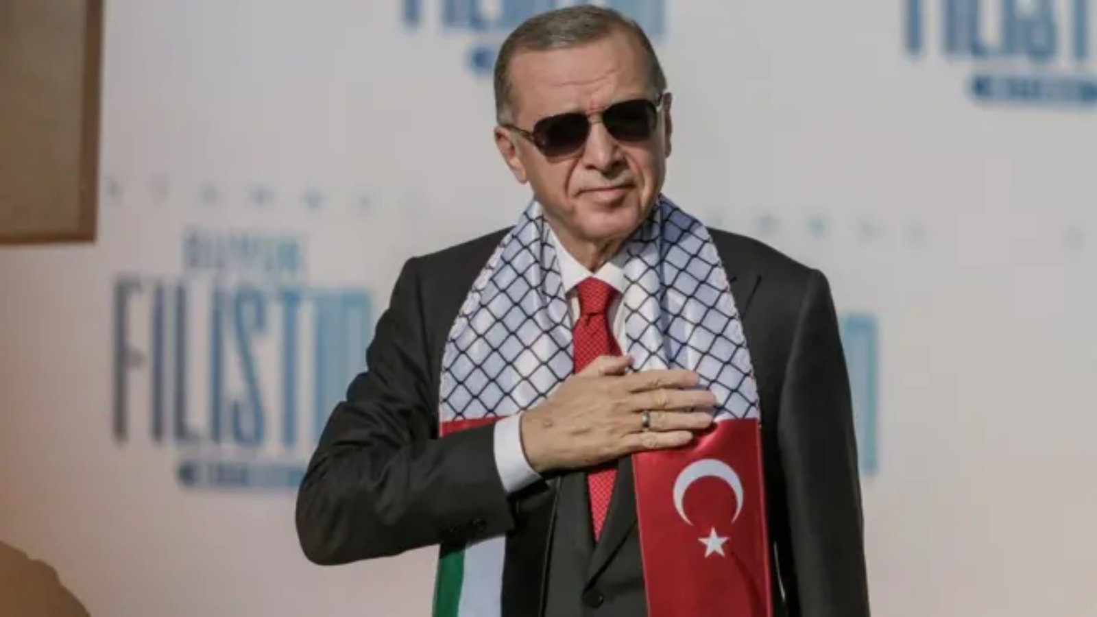 President Erdogan says Turkey may enter Israel to help Palestinians