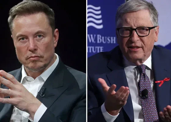 Elon Musk threatens Bill Gates over Tesla stock