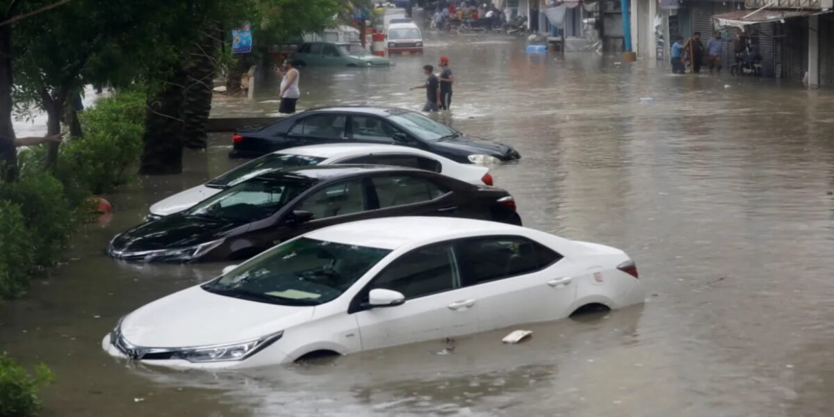 Karachi is at risk of urban flooding due to monsoon rains