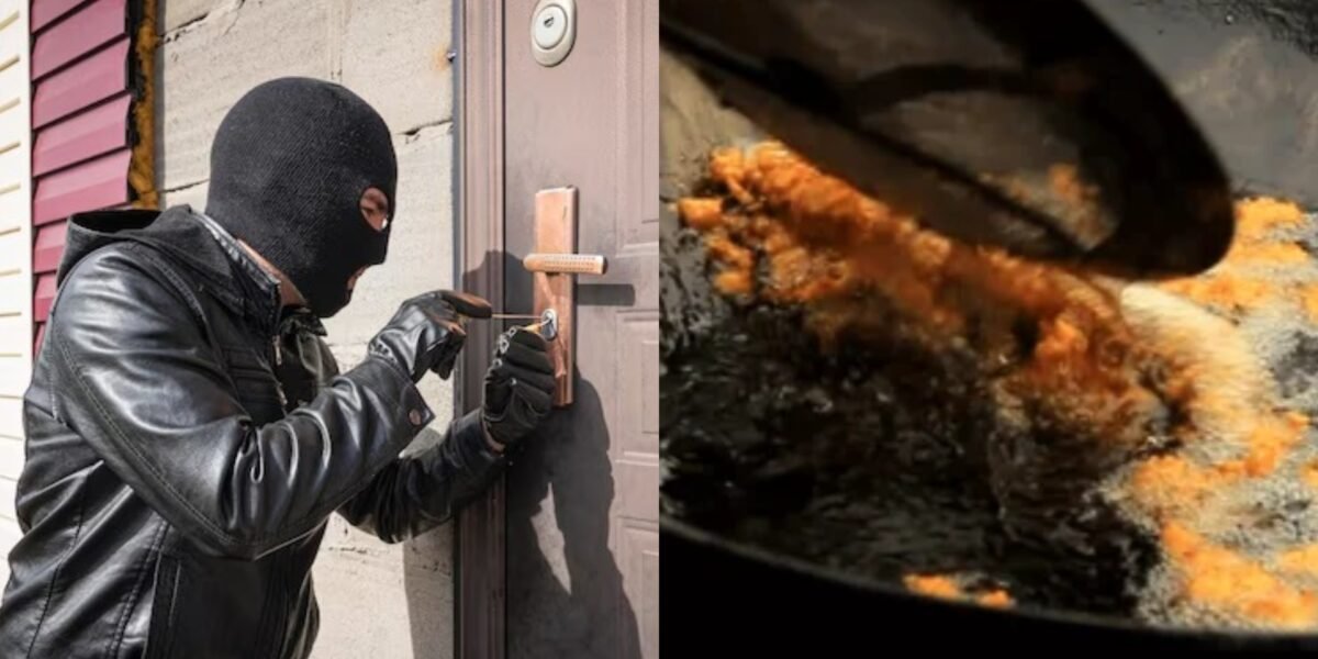 Thieves cook pakoras during house robbery