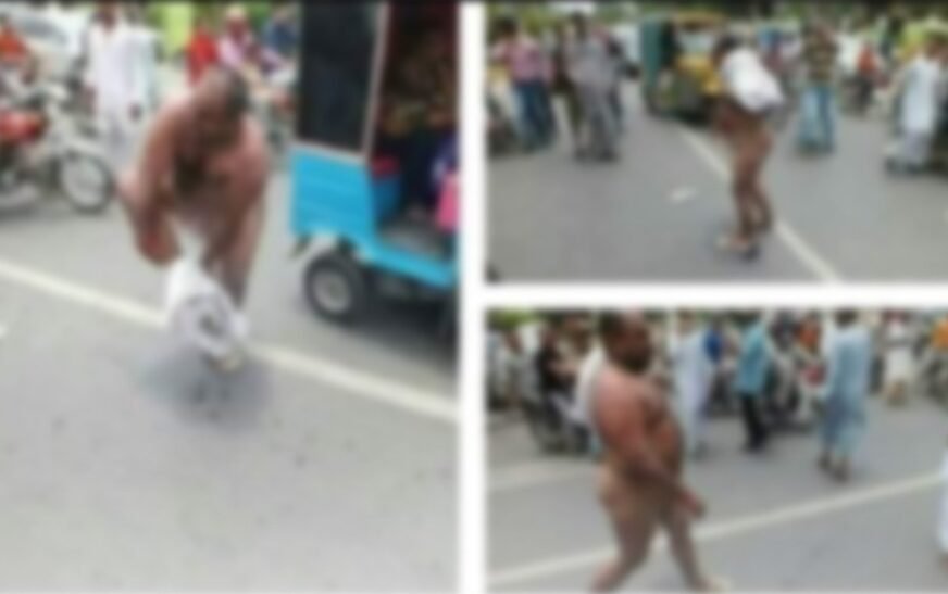 Fake news alert: Pictures of rickshaw driver stripping naked in protest of electricity bill are not from Pakistan