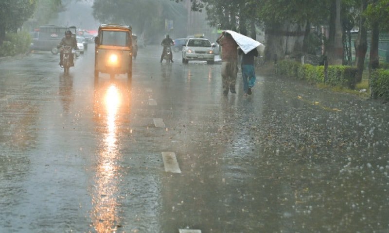 heavy rainfall