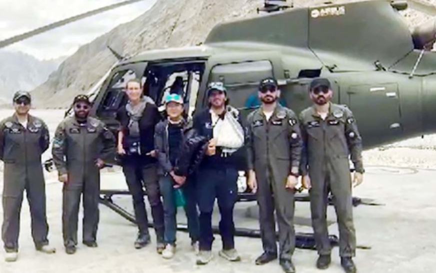 Pakistan Army rescues three foreign mountaineers on K2