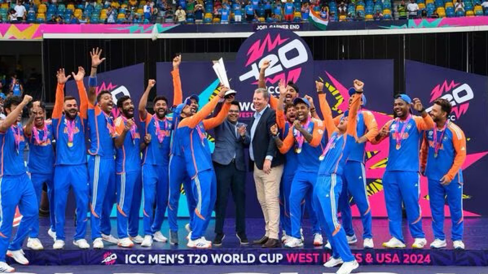 ICC reveals T20 world cup 2024 team of the tournament