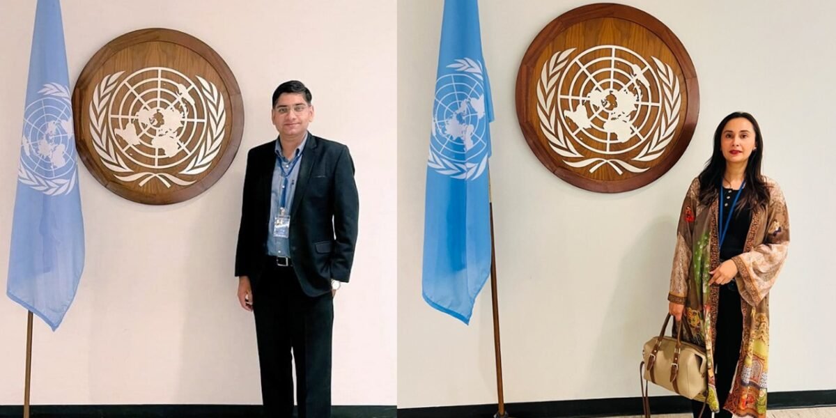 Youth parliament of Pakistan shines at UN HLPF 2024