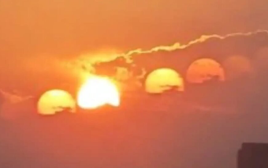 China’s sky illuminated by seven Suns – what does it mean?