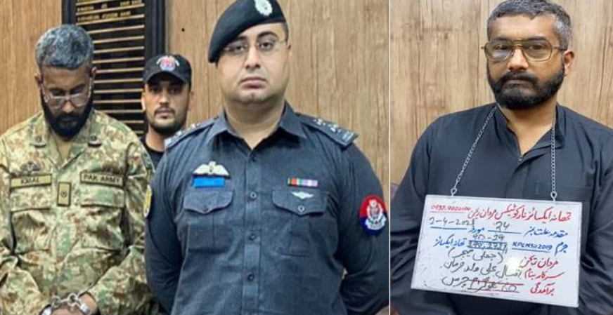 FACT CHECK: Army officer has not been caught by KP police smuggling drugs