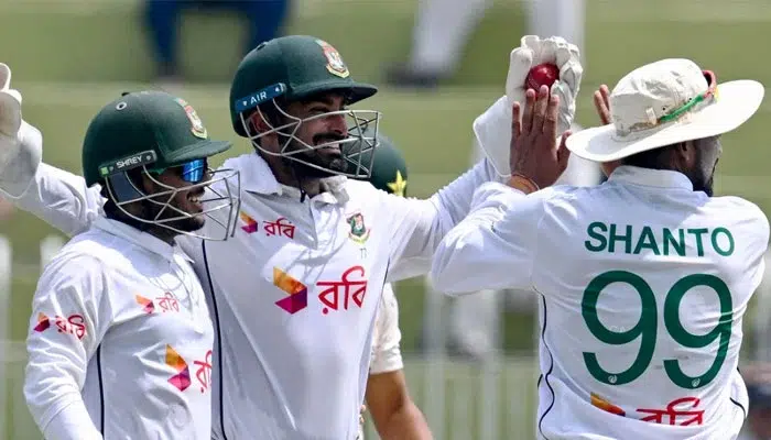 Bangladesh beat Pakistan in first-ever Test