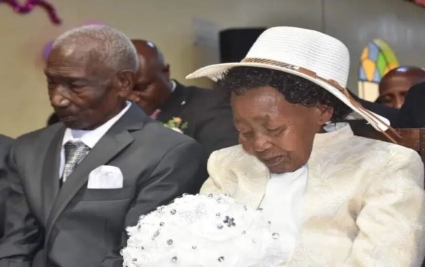 Kenyan couple ties knot in their 90s