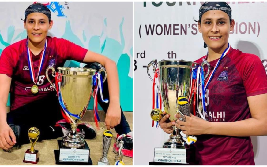 Maldives Kings Cup: Pakistani Volleyball star Azra Farooq becomes first female to win ‘Most Valuable Player’ award