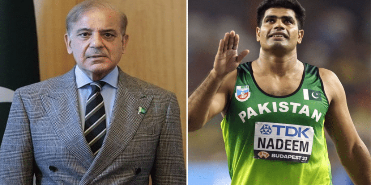 PM Shehbaz hails Arshad Nadeem’s Gold Medal win & Olympic record