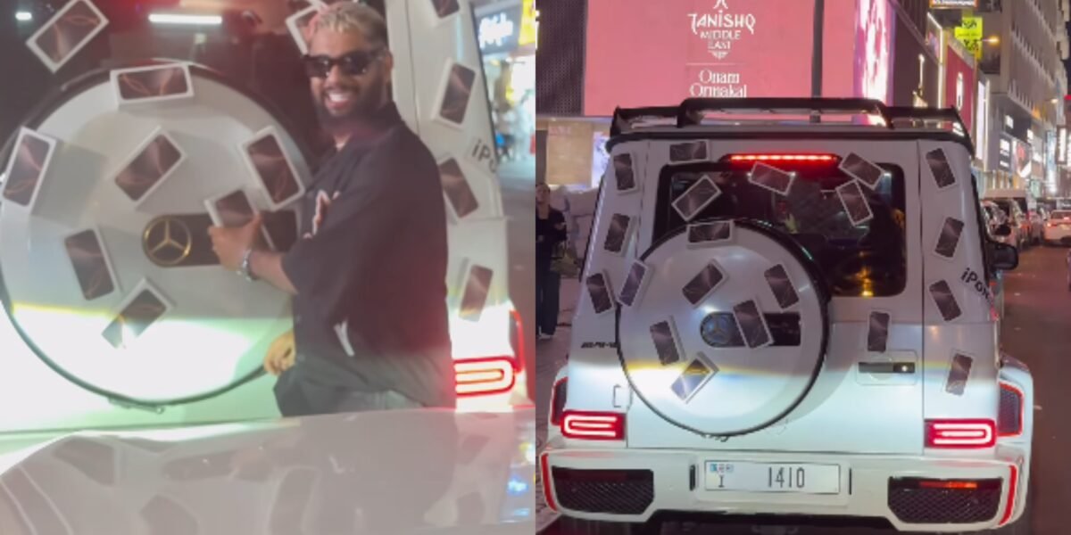 Video: Dubai influencer gives free iPhone 16 Pro Max to people on road