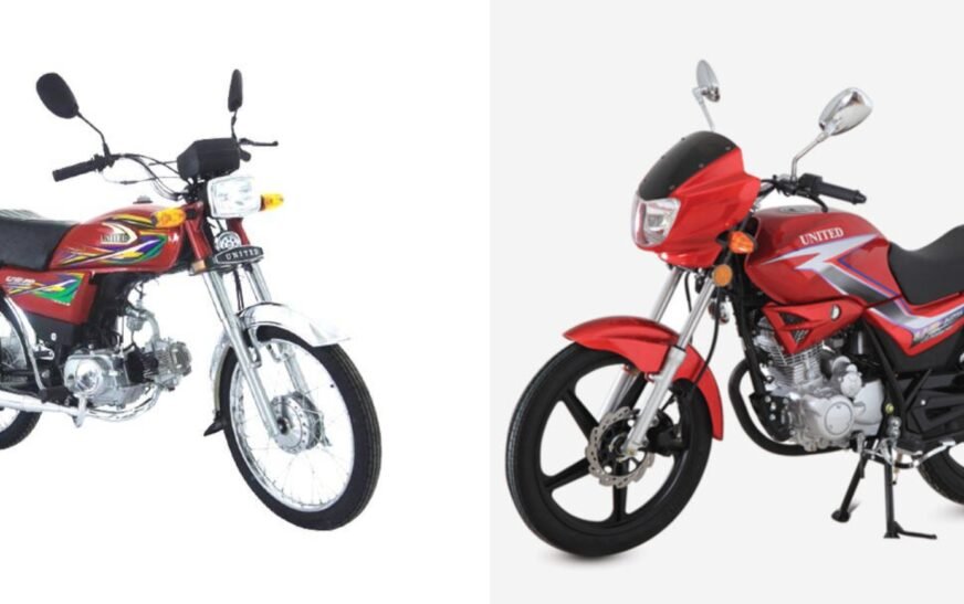 United 70cc ,125cc 2025 models latest price in Pakistan September 2024