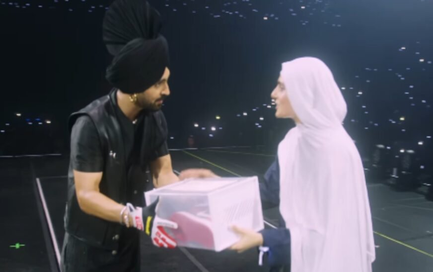 Diljit Dosanjh surprises Pakistani fan with gift at his concert