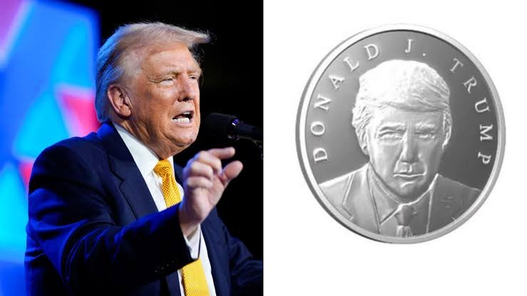 Trump launches collectible silver ‘Trump coins’ as latest venture ahead of 2024 election