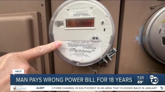 California man pays wrong electricity bill for 20 years