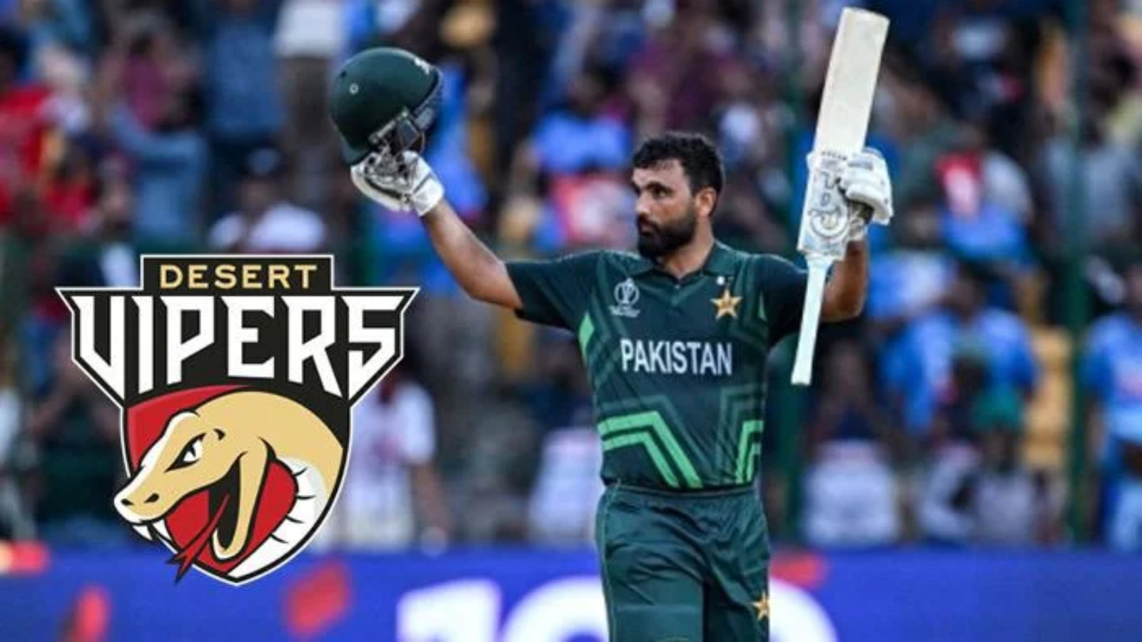 Fakhar Zaman joins Desert Vipers for ILT20 season 3