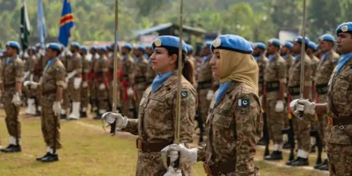 Two female Pakistani peacekeepers win UN gender advocacy award