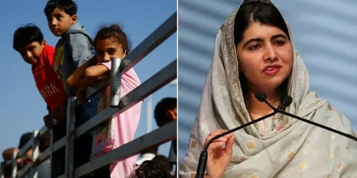 Malala Yousafzai announces emergency funding for Palestinian children in Gaza