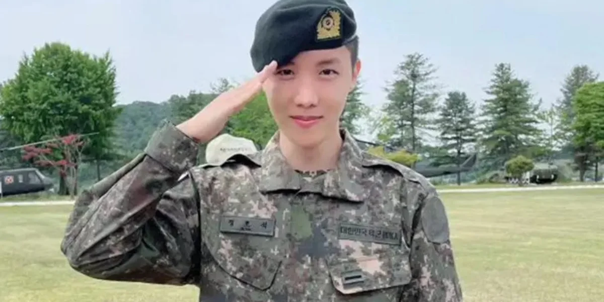 J-Hope almost completes his military service