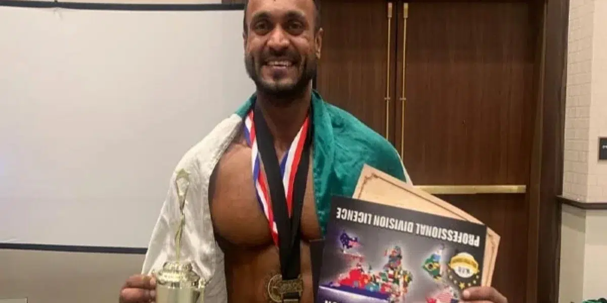 Pakistan’s bodybuilder wins gold in Mr Universe 2024