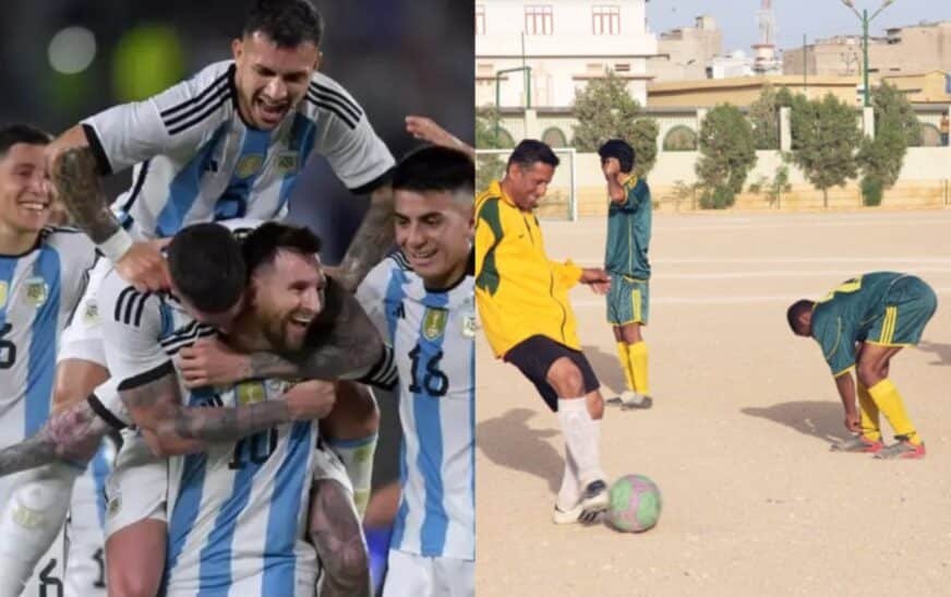 Argentina Lyari players football