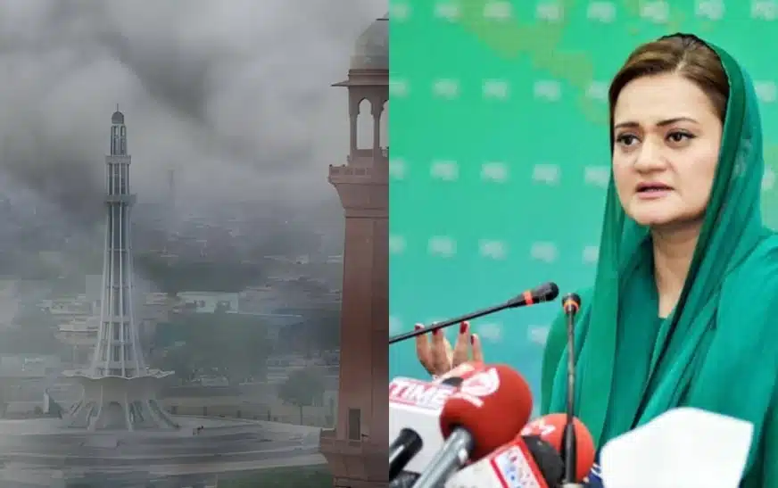 Marriyum Aurangzeb issues emergency alert for Lahore Smog