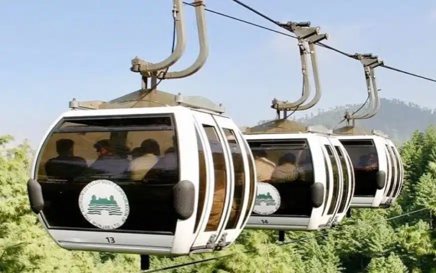 Murree’s Patriata cable car service resumes after a year