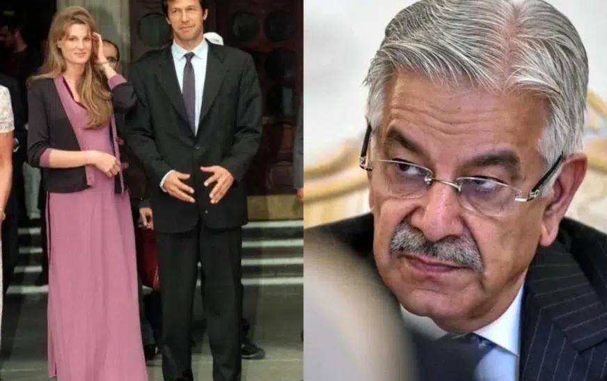 Khawaja Asif reacts to Jemima’s call for release of Imran Khan