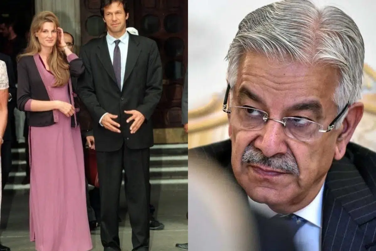 Khawaja Asif reacts to Jemima’s call for release of Imran Khan