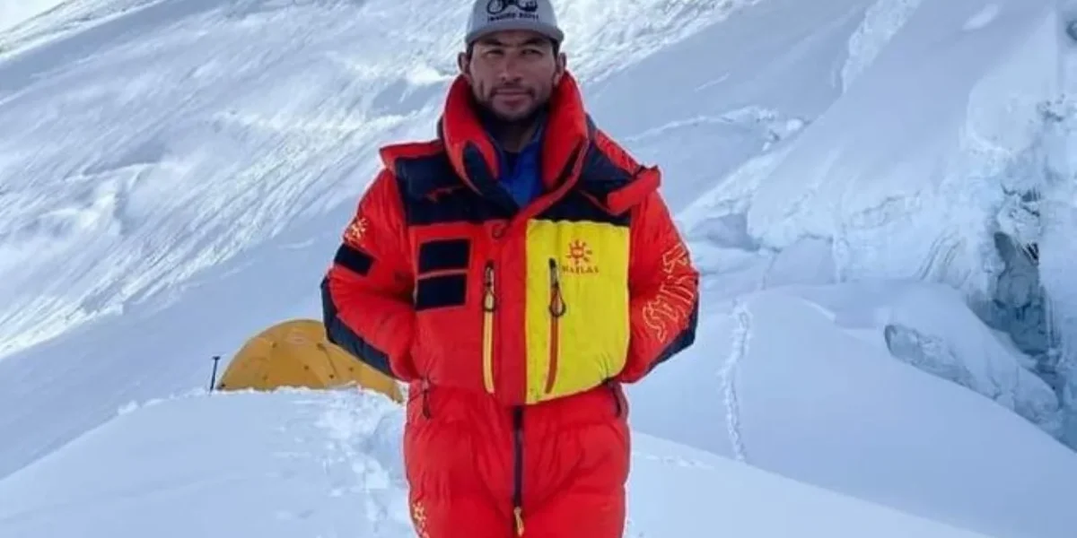 Pakistani Mountaineer Sirbaz Khan becomes first to conquer all 14 of world’s 8000-metre peaks