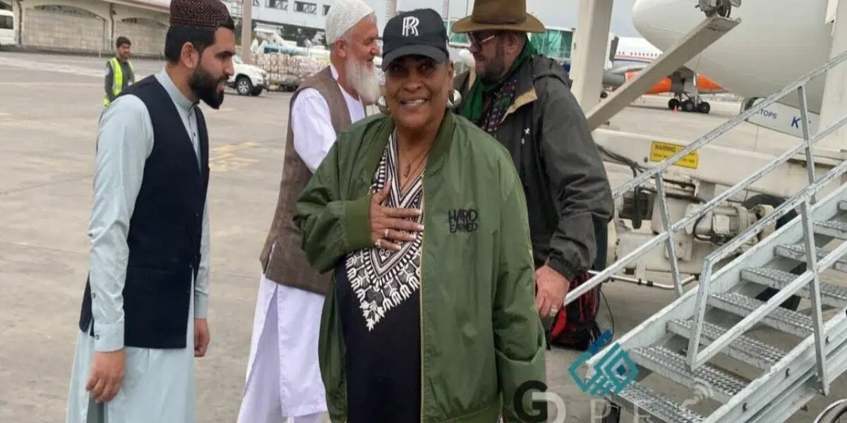 Ex-wife of Muhammad Ali visits Afghanistan