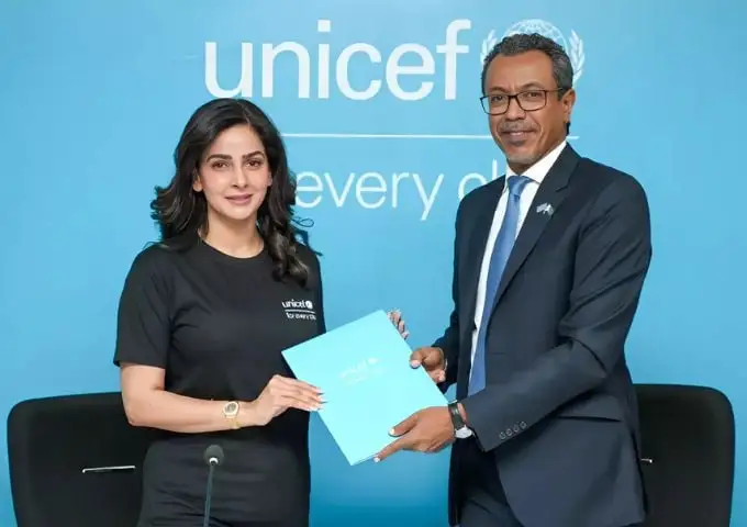 UNICEF appoints Saba Qamar as national ambassador for child rights in Pakistan