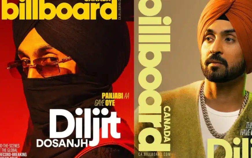 Diljit Dosanjh becomes first south Asian to grace Billboard Magazine cover