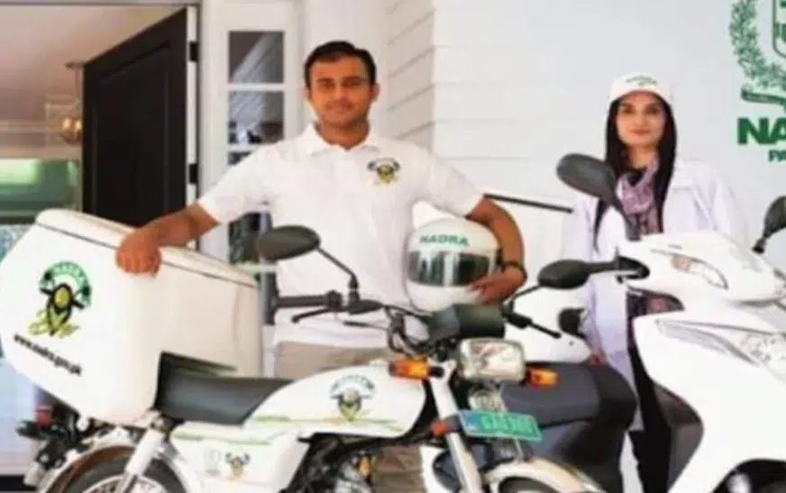 NADRA launches biker service for CNIC delivery at your doorstep