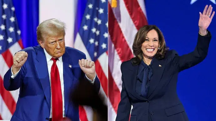 Trump Harris poll