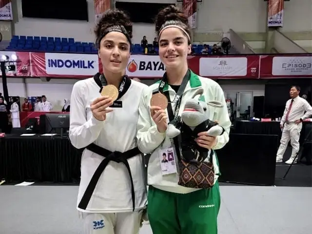 Hunza twin sisters win gold, bronze at Asian Taekwondo Championship