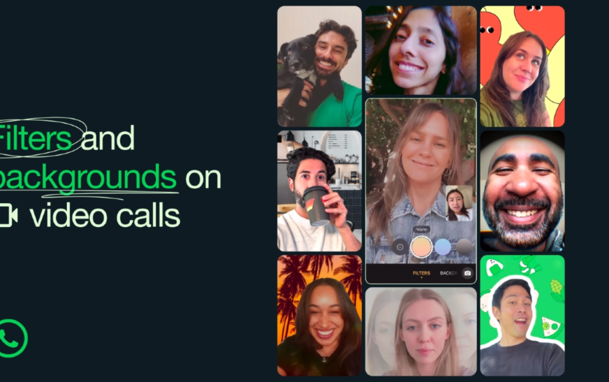 WhatsApp to enhance video calls with new backgrounds and filters