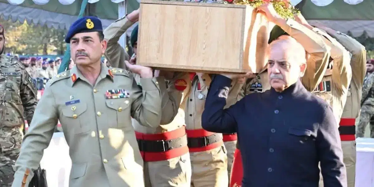 Funeral prayers Rangers personnel