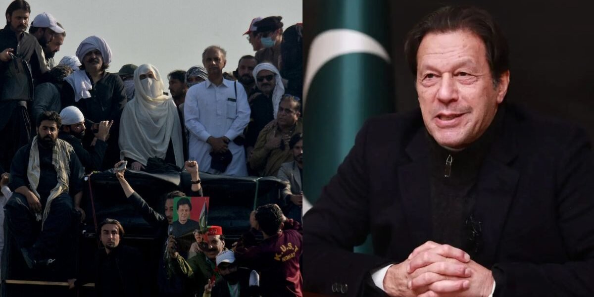 Imran Khan sends message to protestors